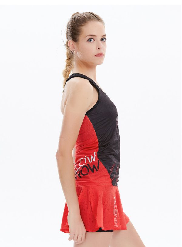 Polera running mujer KINETIK PAVO Black - Imagen 3