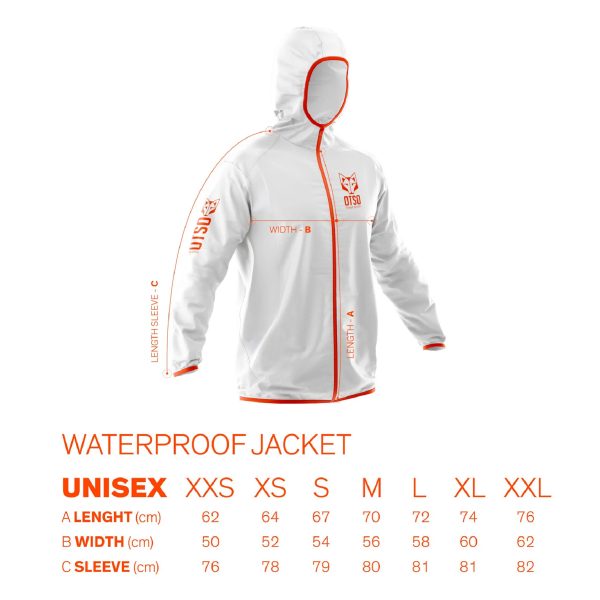Chaqueta Running Impermeable Unisex Otso - Imagen 2