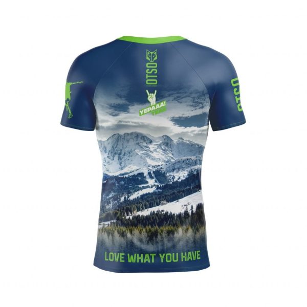 Polera de running Otso Hombre Yepaaa Montblanc - Imagen 2